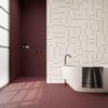 Wow Wall Tiles, Point & Dash Collection , Dash, Multi Color,6”x6”