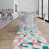 Wow Floor and Wall Tiles, Duo Collection, Duo Edge, Multi Color, 0.31”x6”