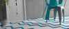WOW Floor Tiles, Blanc et Bleu Collection, Antique