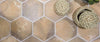 WOW Floor Tiles, Cottage Collection, Hexa Cottage, Multi Color