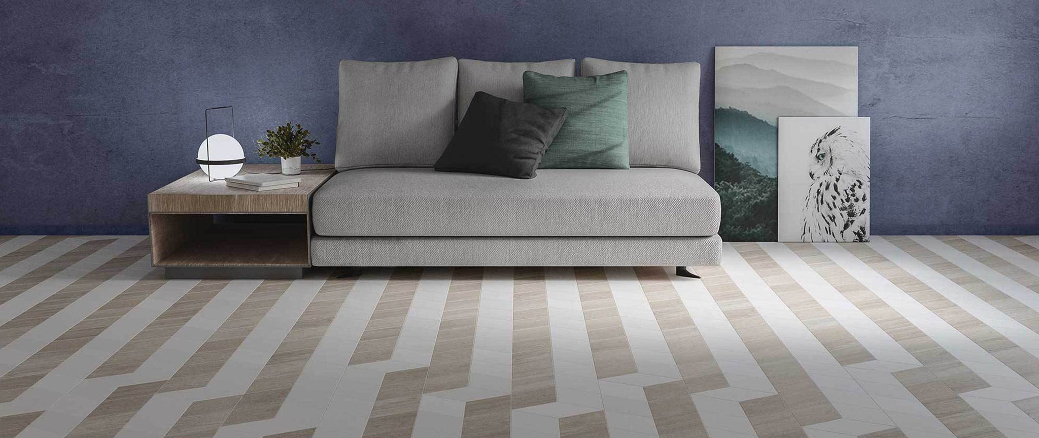 WOW Floor & Wall Tiles, Flow Collection, Flow Diamond, Multi Color, 5