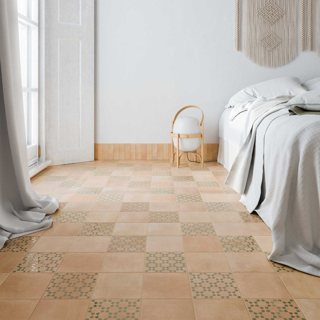 Wow Floor and Wall Tiles, Bejmat Collection, Bejmat Decor, Multi Color, 6"x6"