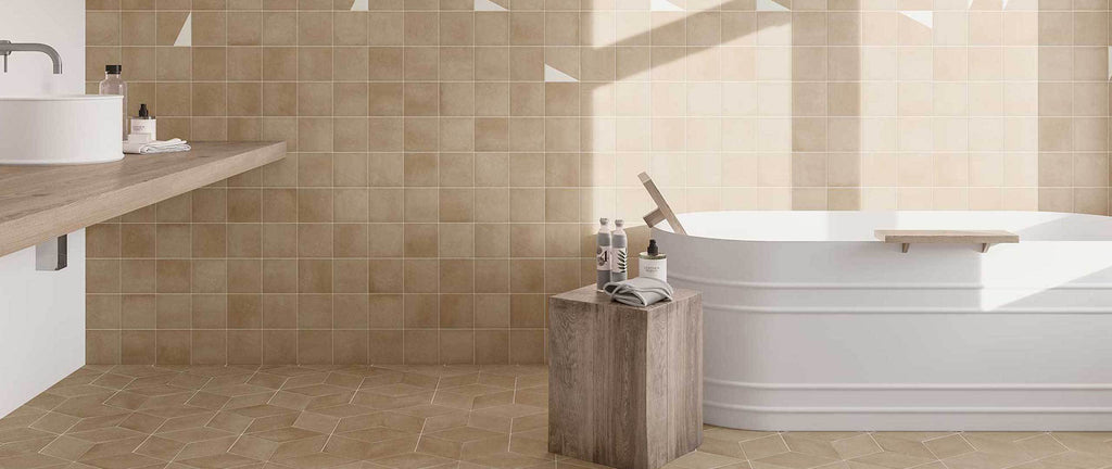 WOW Floor & Wall Tiles, Mud Collection, Mud, Multi Color
