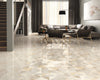 DUNE Wall and Floor Tiles, Ceramics, Rodapie Rec, Multi-color, 3.7” x 23.6”