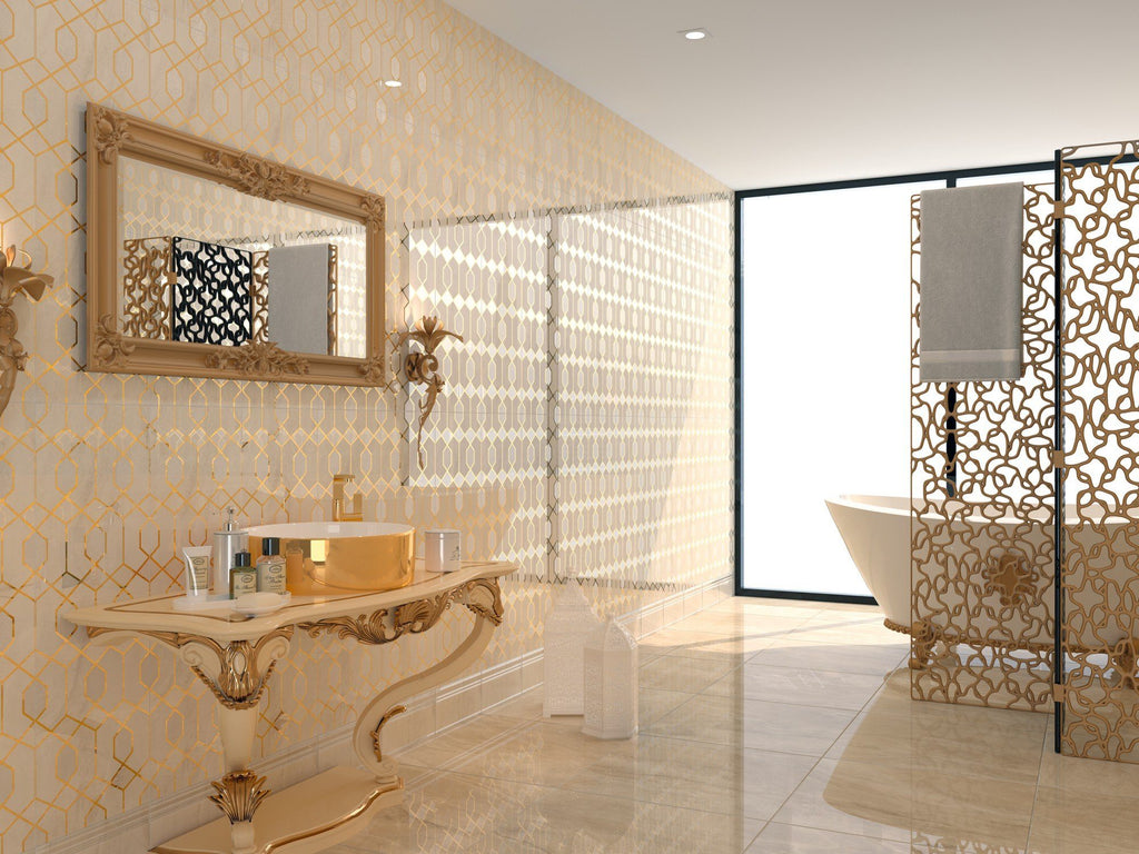 DUNE Wall and Floor Tiles, Ceramics, Alzata, Multi-Color, 5.9″ x 11.8″