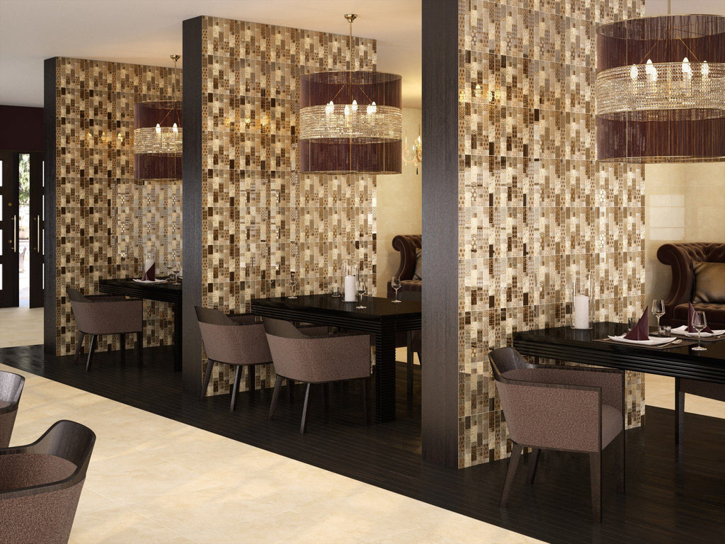 DUNE Wall and Floor Tiles, Ceramics, Cosmopolitan Marfil, Multi-Size