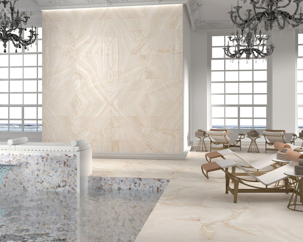 DUNE Wall and Floor Tiles, Porcelanico, Selene, Multi-Size