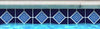 Fujiwa Pool Tiles, Ambon Deco Series, Multi-color, 6" x 6"