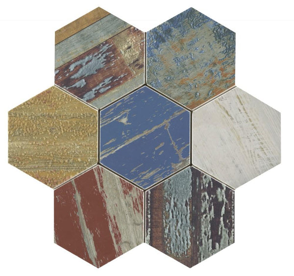 DUNE Mosaics, Porcelanico, Arte, 11″ x 11.5″