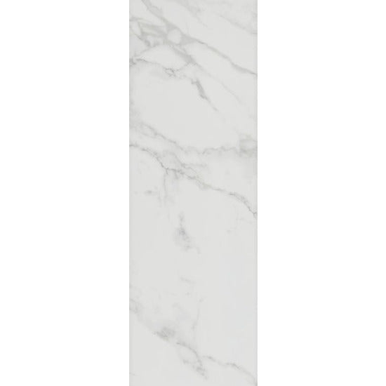 Elysium Tiles, Ceramic Tile, Carrara Art Wall 2018, 12" x 36"