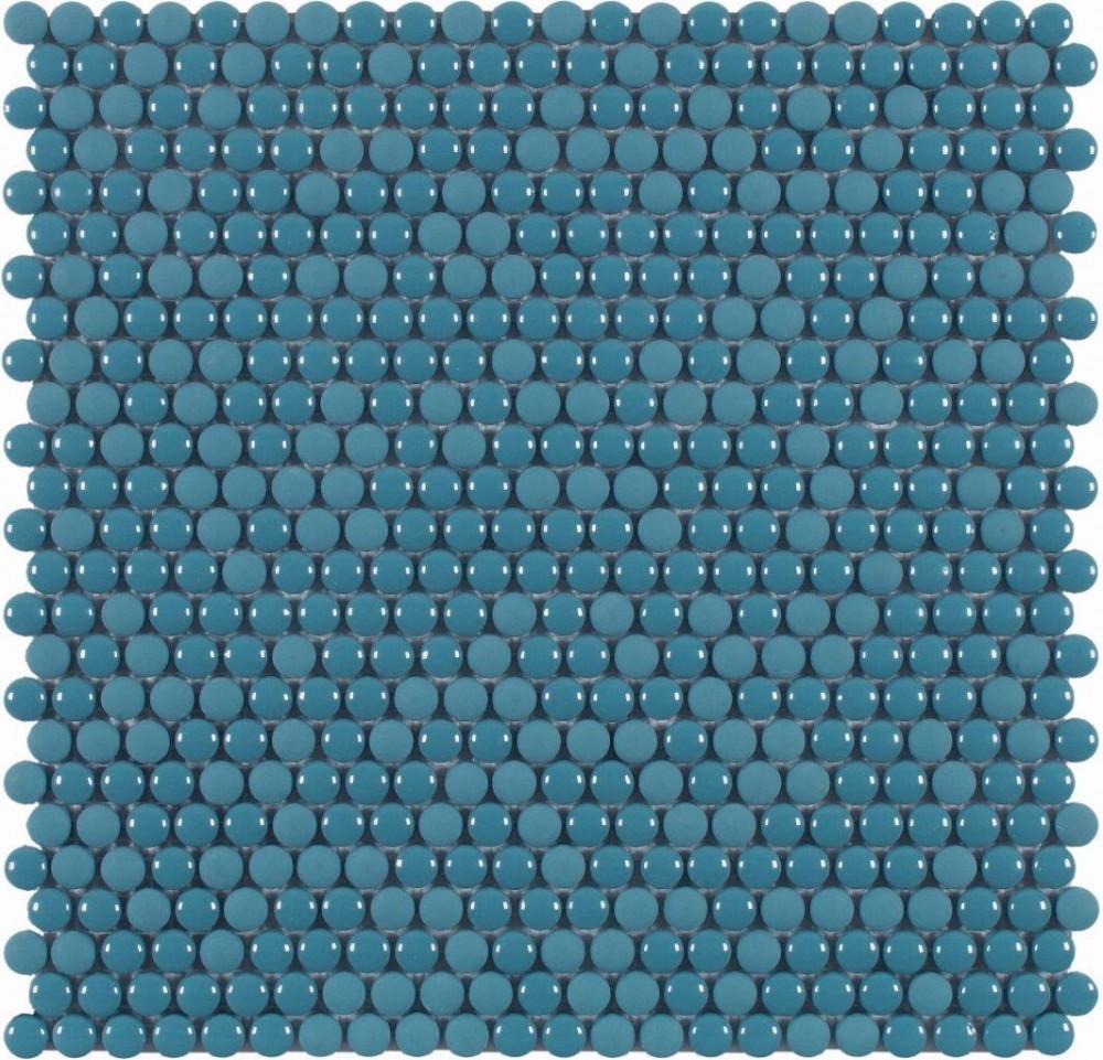 DUNE Mosaics, Glass, Dots Blue, 11.1″ x 11.2″