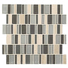 American Olean Random Marble & Glass Mosaic Tile, Jubilance Collection, Multi-Color, 11x12