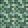 Fujiwa Pool Tiles, FGM Series, Multi-color, 3/4 x 3/4