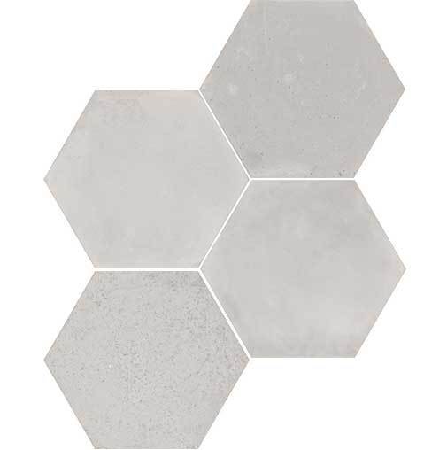 WOW Floor & Wall Tiles, Love Affairs Collection, Concrete Hexagon, Multi Color
