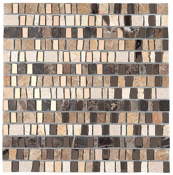 DUNE Mosaics, Other materials, Luxor, 11.8″ x 12″