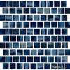 Fujiwa Pool Tiles, Nami 100 Series, Multi-color, 1" x 1"
