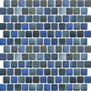 Fujiwa Pool Tiles, Pad Series, Multi-color, 1" x 1"