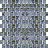Fujiwa Pool Tiles, Planet 100 Series, Multi-color, 1" x 1"