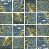Fujiwa Pool Tiles, Planet 300 Series, Multi-color, 3" x 3"