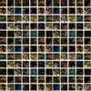Fujiwa Pool Tiles, Saga 100 Series, Multi-color, 1" x 1"