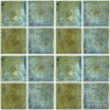 Fujiwa Pool Tiles, STS Series, Multi-color, 3" x 3"