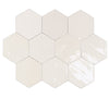 WOW Wall Tiles, Zellige Hexa Collection, Zellige Hexa, Multi Color,  4”x5”